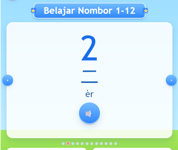 Belajar nombor